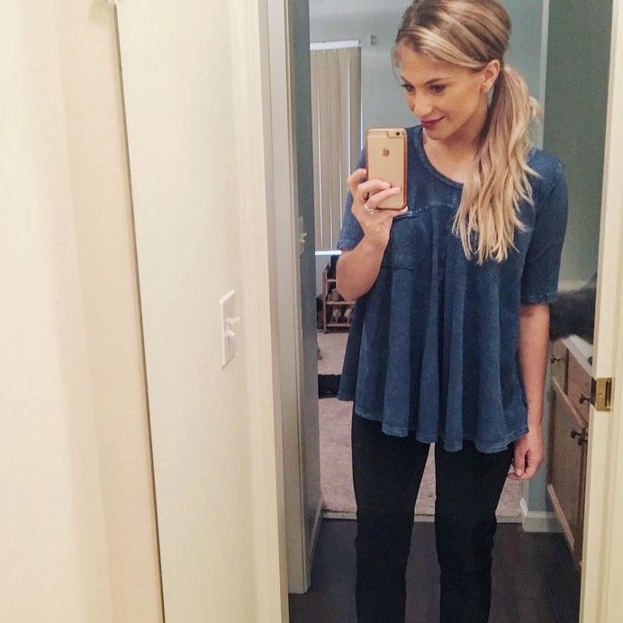 Blue Swing Tee